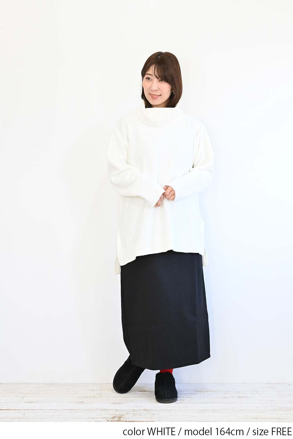 ≪SALE≫ Mole Knit Turtle Tunic