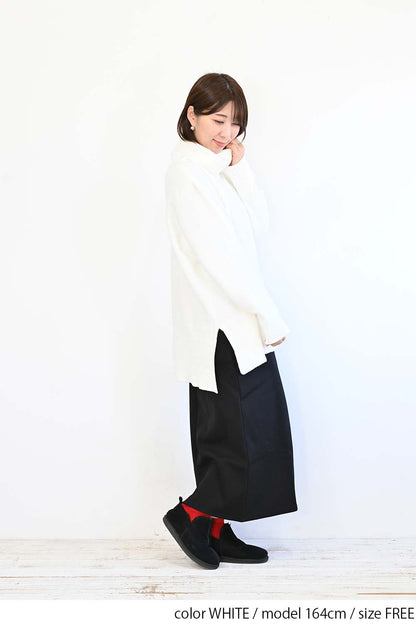 ≪SALE≫ Mole Knit Turtle Tunic