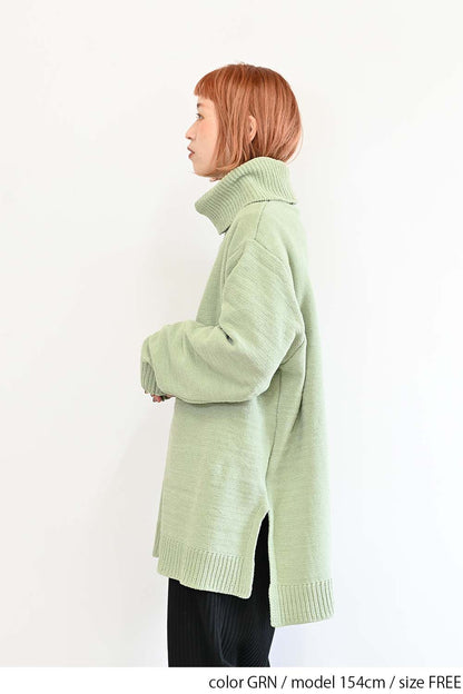 ≪SALE≫ Mole Knit Turtle Tunic