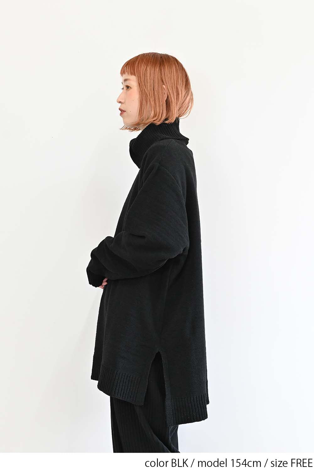 ≪SALE≫ Mole Knit Turtle Tunic