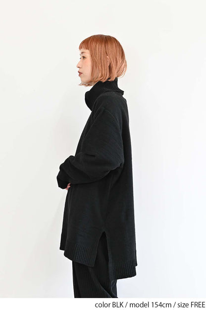 ≪SALE≫ Mole Knit Turtle Tunic