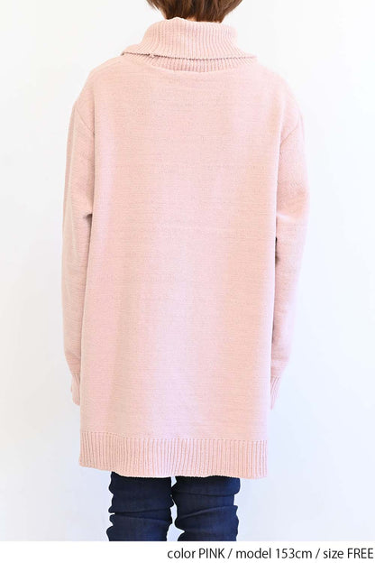 ≪SALE≫ Mole Knit Turtle Tunic