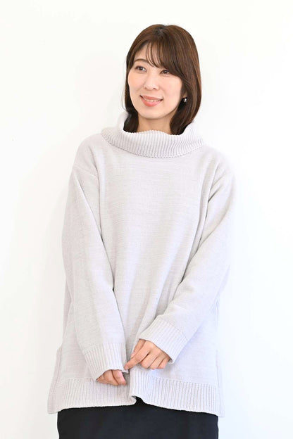 ≪SALE≫ Mole Knit Turtle Tunic