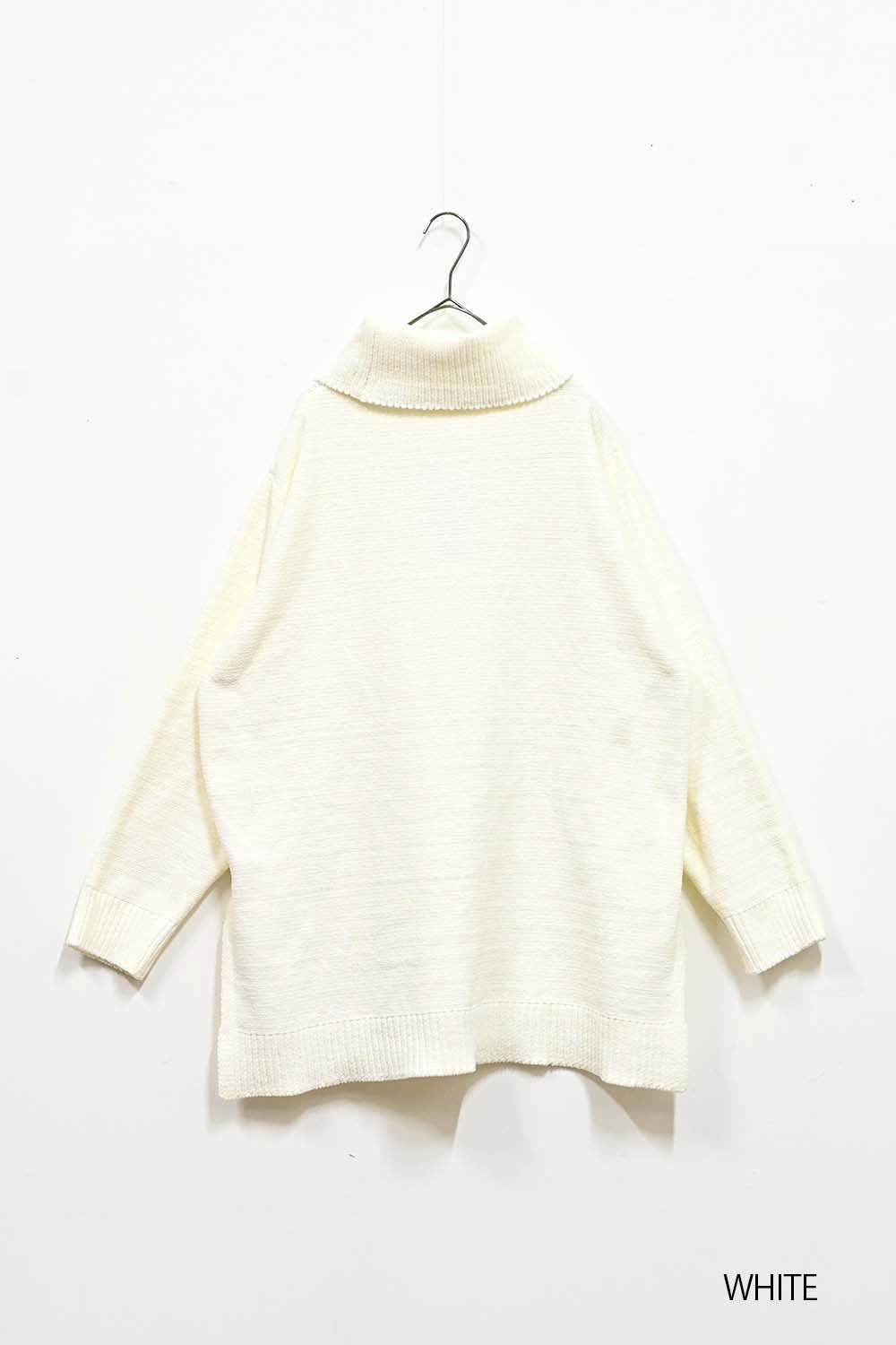≪SALE≫ Mole Knit Turtle Tunic