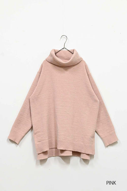 ≪SALE≫ Mole Knit Turtle Tunic