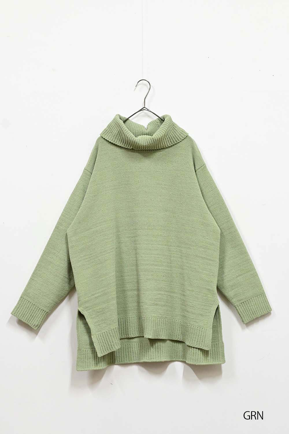 ≪SALE≫ Mole Knit Turtle Tunic