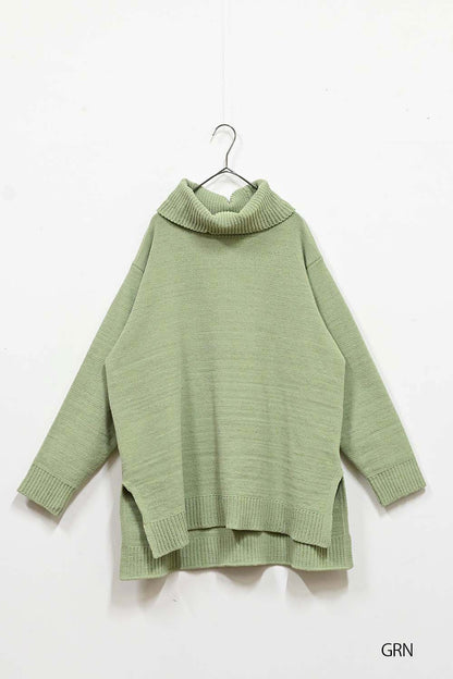 ≪SALE≫ Mole Knit Turtle Tunic