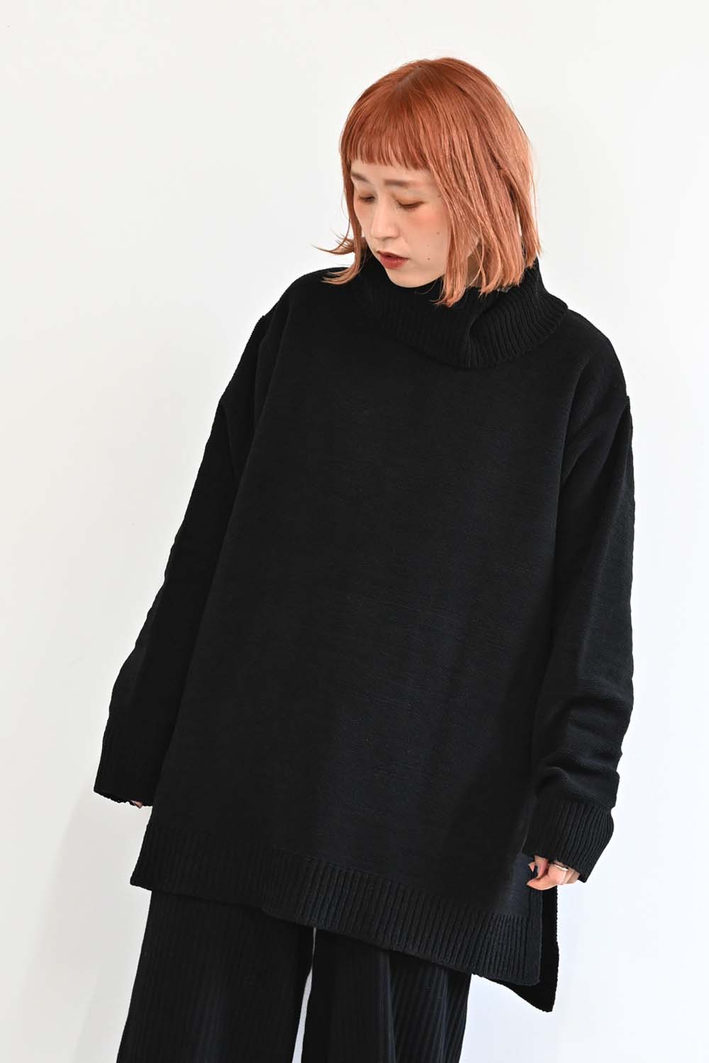 ≪SALE≫ Mole Knit Turtle Tunic