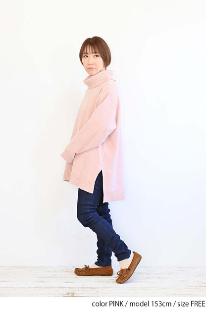 ≪SALE≫ Mole Knit Turtle Tunic