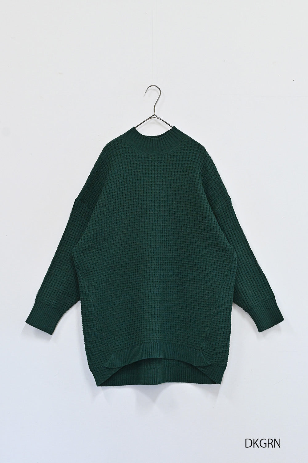 ≪SALE≫ワッフルニットハイネックチュニック – HEART MARKET