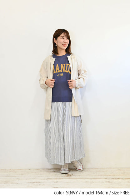 Wガーゼタックスカート