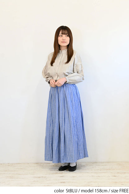Wガーゼタックスカート