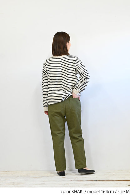 綿ツイルタックパンツ