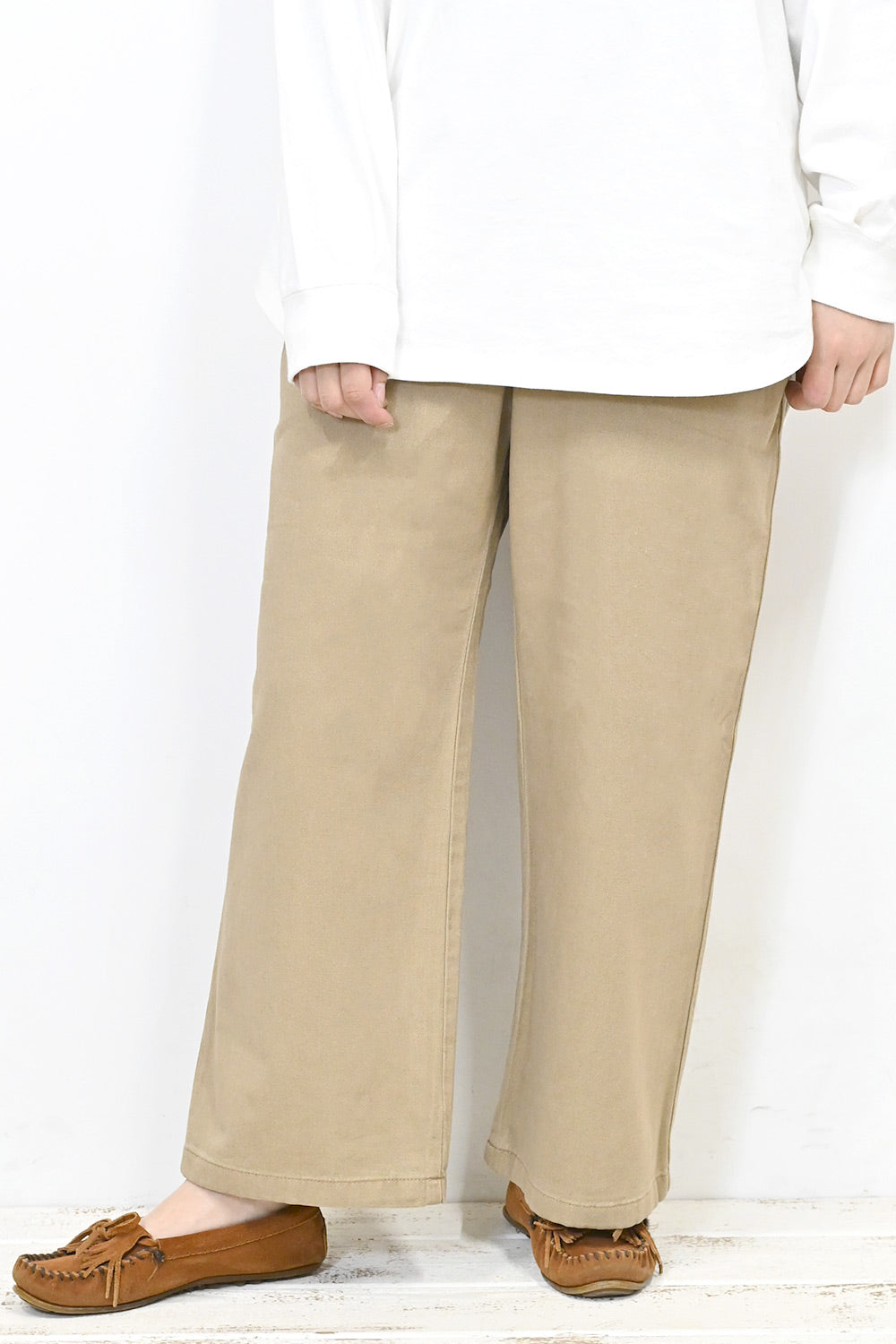 ＼Limited Stock／≪SALE≫★Private due to 2407 instructions for next spring sale★ Cotton Twill Wide Pants