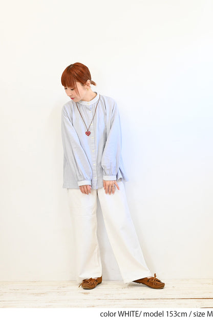 ＼Limited Stock／≪SALE≫★Private due to 2407 instructions for next spring sale★ Cotton Twill Wide Pants