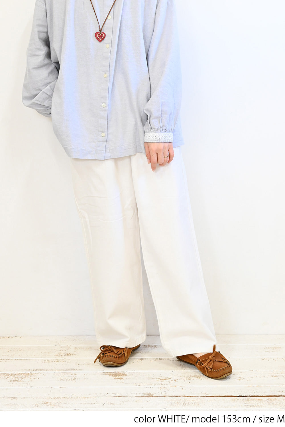 ＼Limited Stock／≪SALE≫★Private due to 2407 instructions for next spring sale★ Cotton Twill Wide Pants