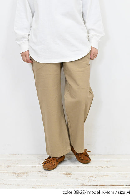 ＼Limited Stock／≪SALE≫★Private due to 2407 instructions for next spring sale★ Cotton Twill Wide Pants