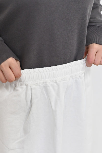 ≪OUTLET SALE≫＼Limited Stock／★Private due to 2407 instructions for next spring sale★ Cotton Twill Easy Skirt