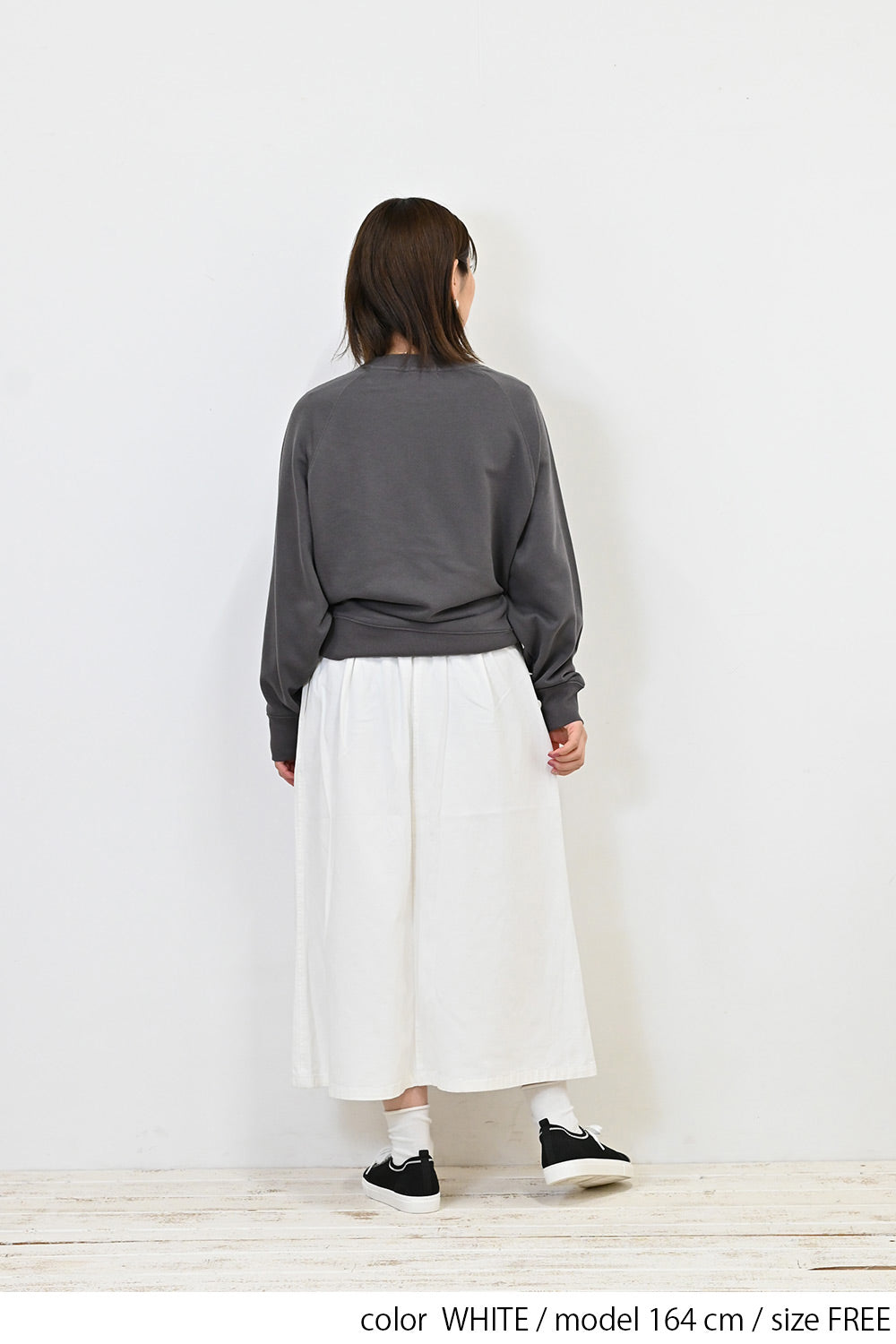 ≪OUTLET SALE≫＼Limited Stock／★Private due to 2407 instructions for next spring sale★ Cotton Twill Easy Skirt