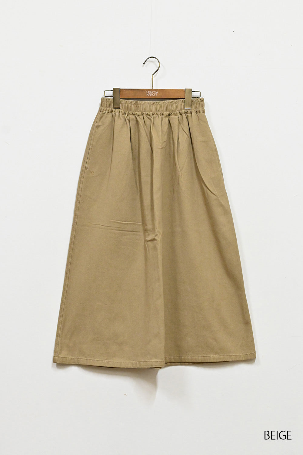 ≪OUTLET SALE≫＼Limited Stock／★Private due to 2407 instructions for next spring sale★ Cotton Twill Easy Skirt