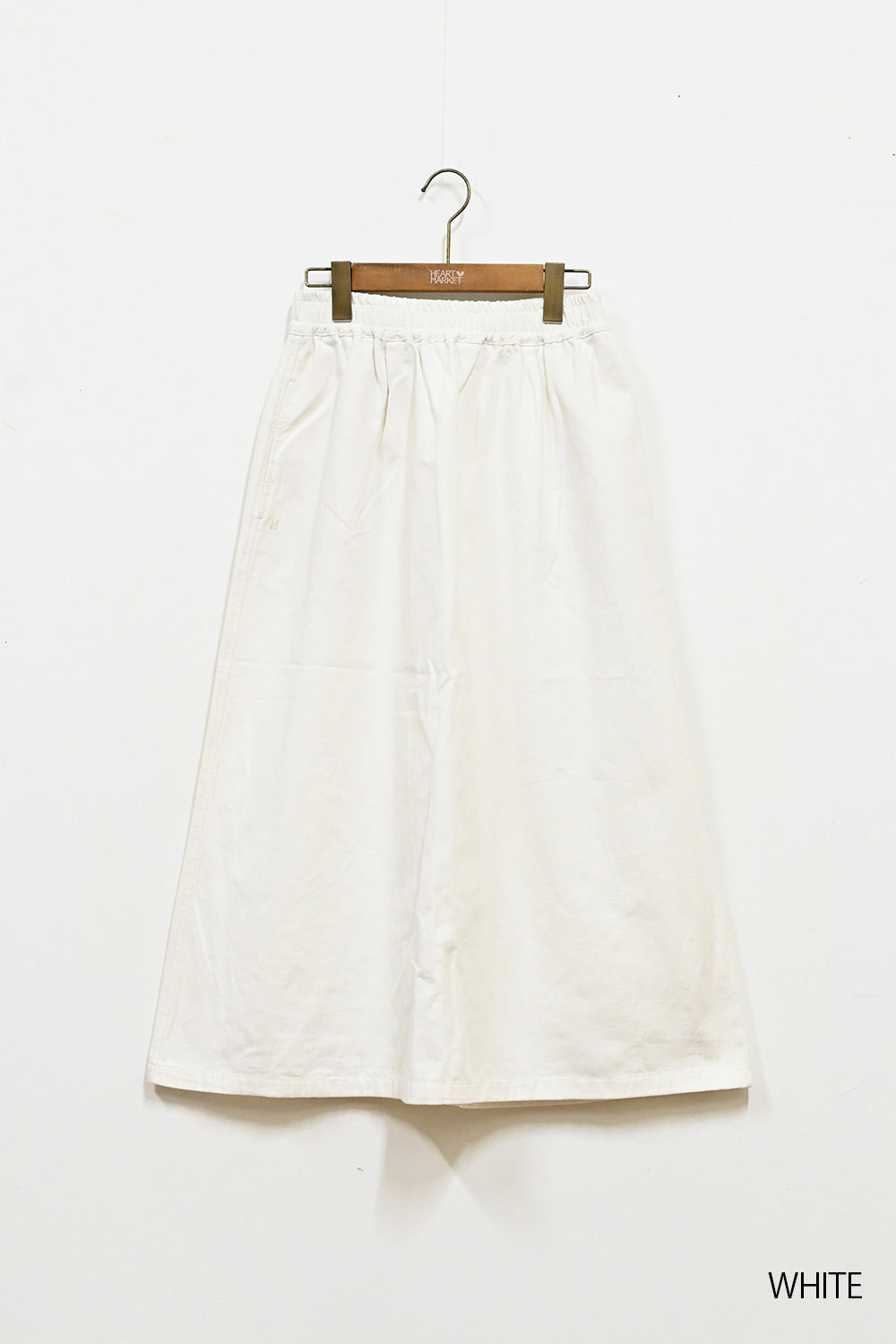 ≪OUTLET SALE≫＼Limited Stock／★Private due to 2407 instructions for next spring sale★ Cotton Twill Easy Skirt
