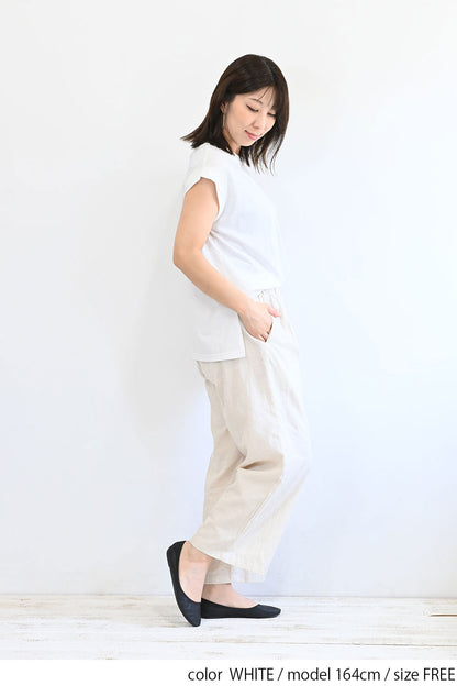 袖ねじフレンチプルオーバー