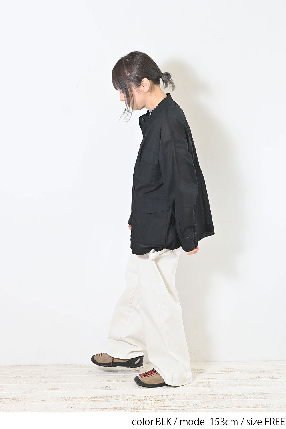 【refined works】ミリタリーシャツ
