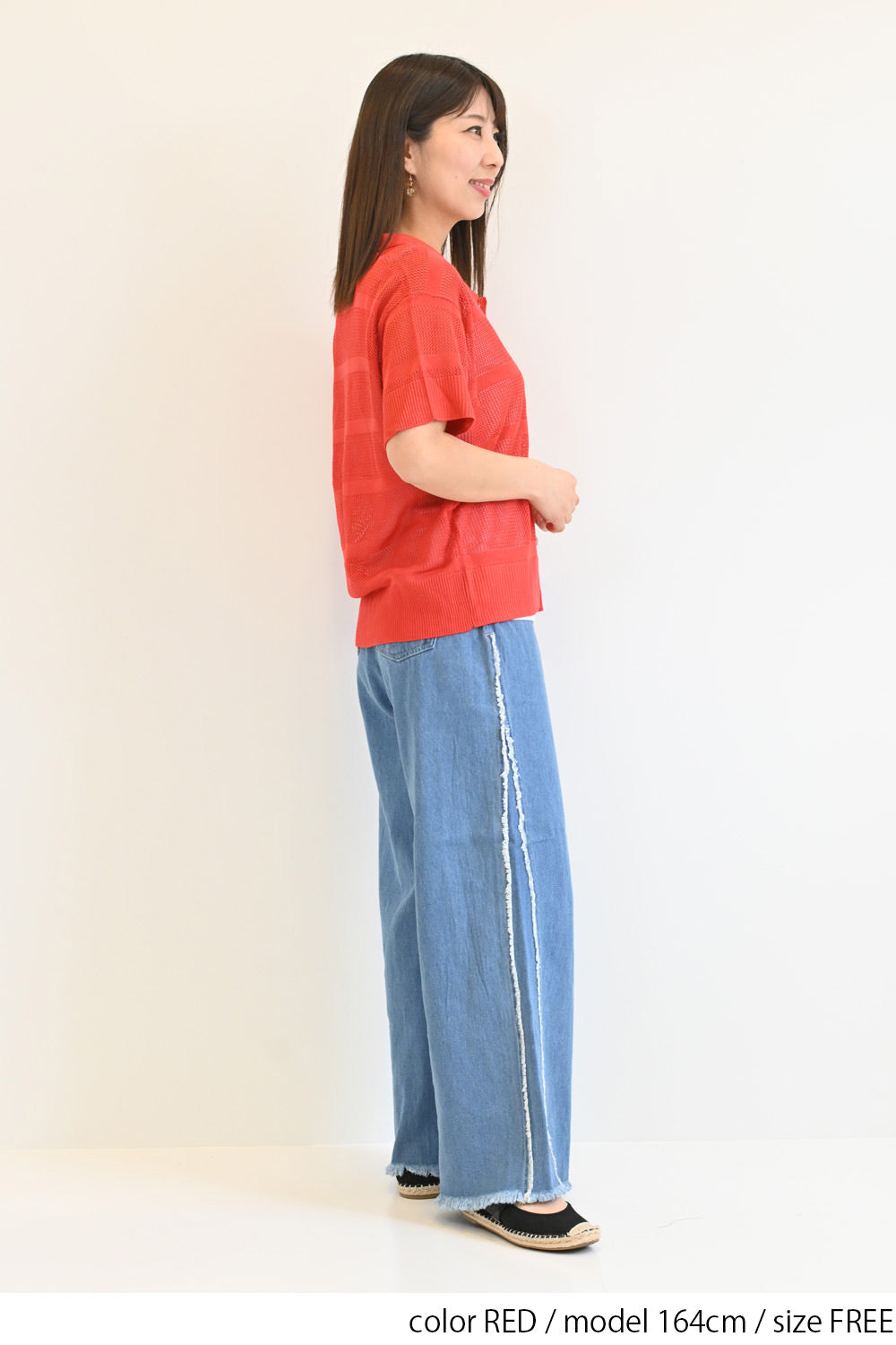 ≪SALE≫Mesh Knit Polo