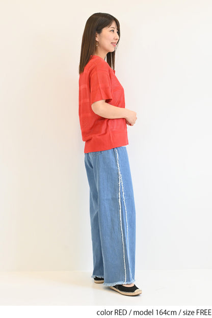 ≪SALE≫Mesh Knit Polo