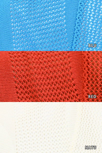 ≪SALE≫Mesh Knit Polo