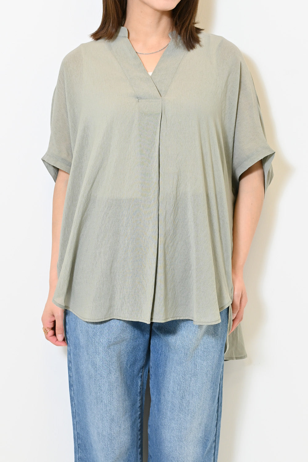 ≪SALE≫Vintage Voile Skipper Tunic
