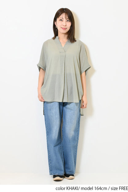 ≪SALE≫Vintage Voile Skipper Tunic