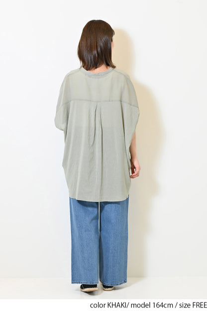 ≪SALE≫Vintage Voile Skipper Tunic