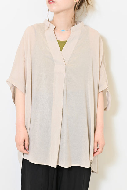 ≪SALE≫Vintage Voile Skipper Tunic