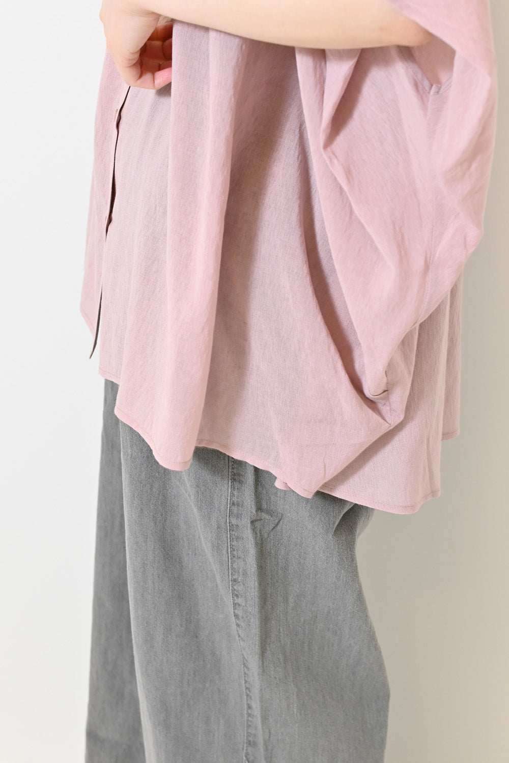 ≪SALE≫Vintage Voile Tuck Tunic