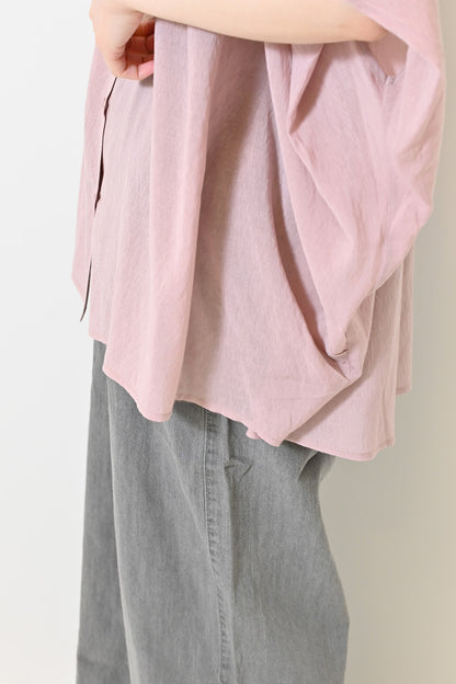 ≪SALE≫Vintage Voile Tuck Tunic