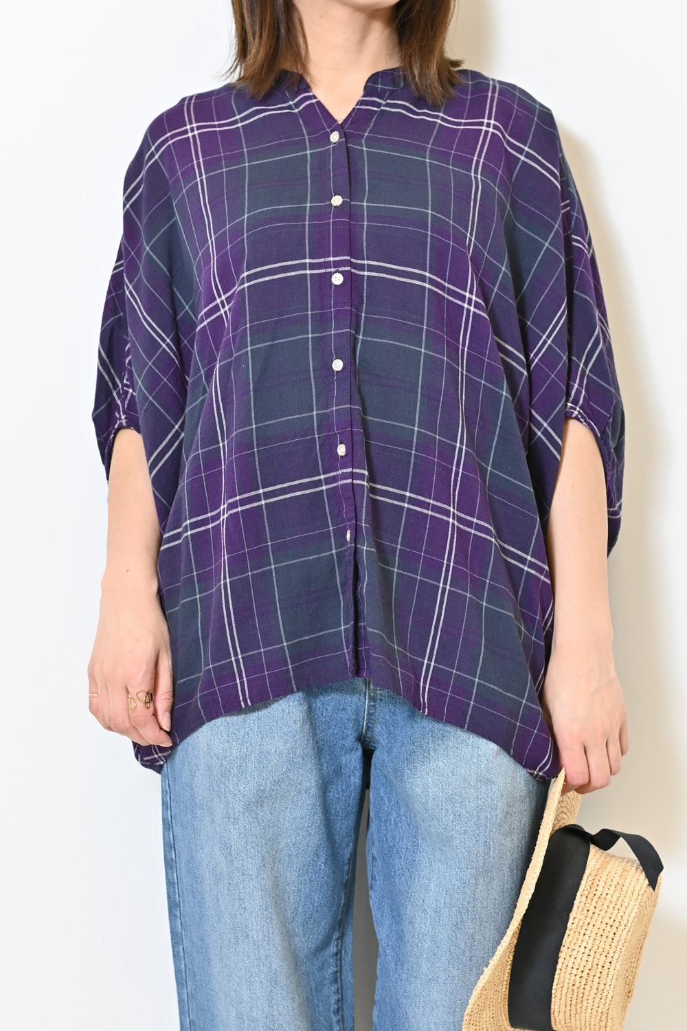 ≪SALE≫Linen Blend Banzai Blouse