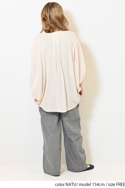 ≪SALE≫Linen Blend Banzai Blouse