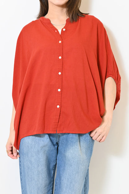 ≪SALE≫Linen Blend Banzai Blouse