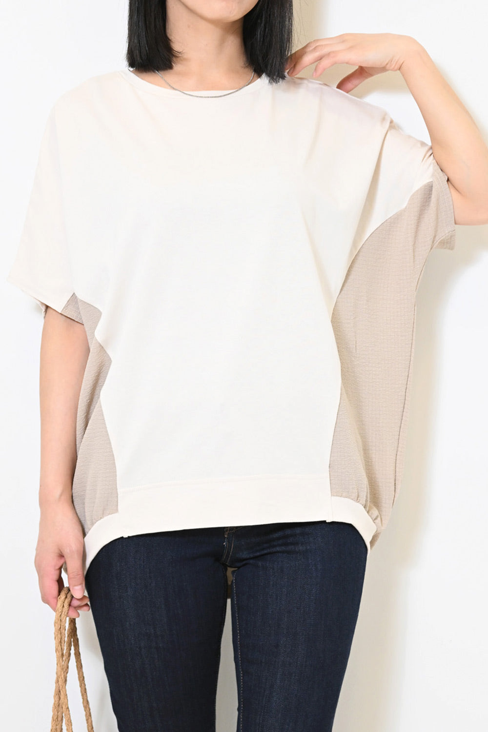 GASA* ガサ　リネンバルーンスリーブ　プリーツ　プルオーバー(生成り) ≪SALE≫布帛切替バックバルーンプルオーバー – HEART MARKET