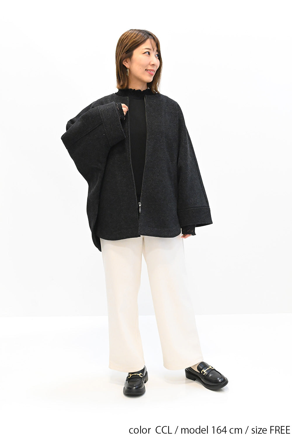 【IENA】ドルマンライトコート・美品 IENA（イエナ）の「ドルマンライトコート◇（その他アウター