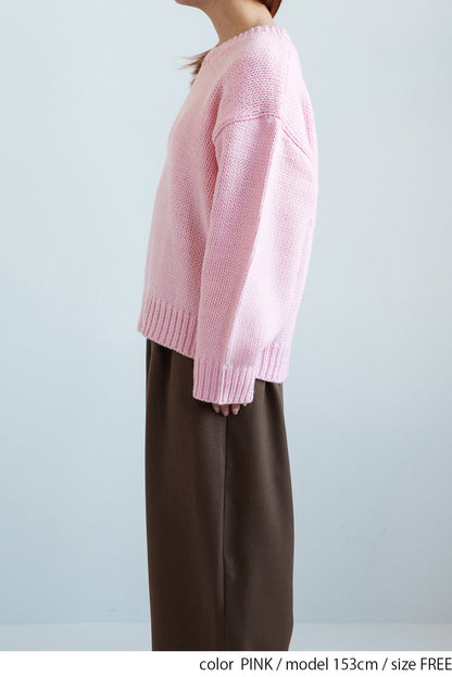 ≪SALE≫Roving Knit Pullover