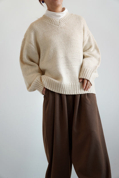 ≪SALE≫Roving Knit Pullover