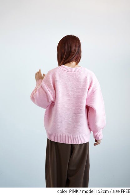 ≪SALE≫Roving Knit Pullover