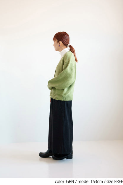 ≪SALE≫Roving Knit V-Neck Cardigan