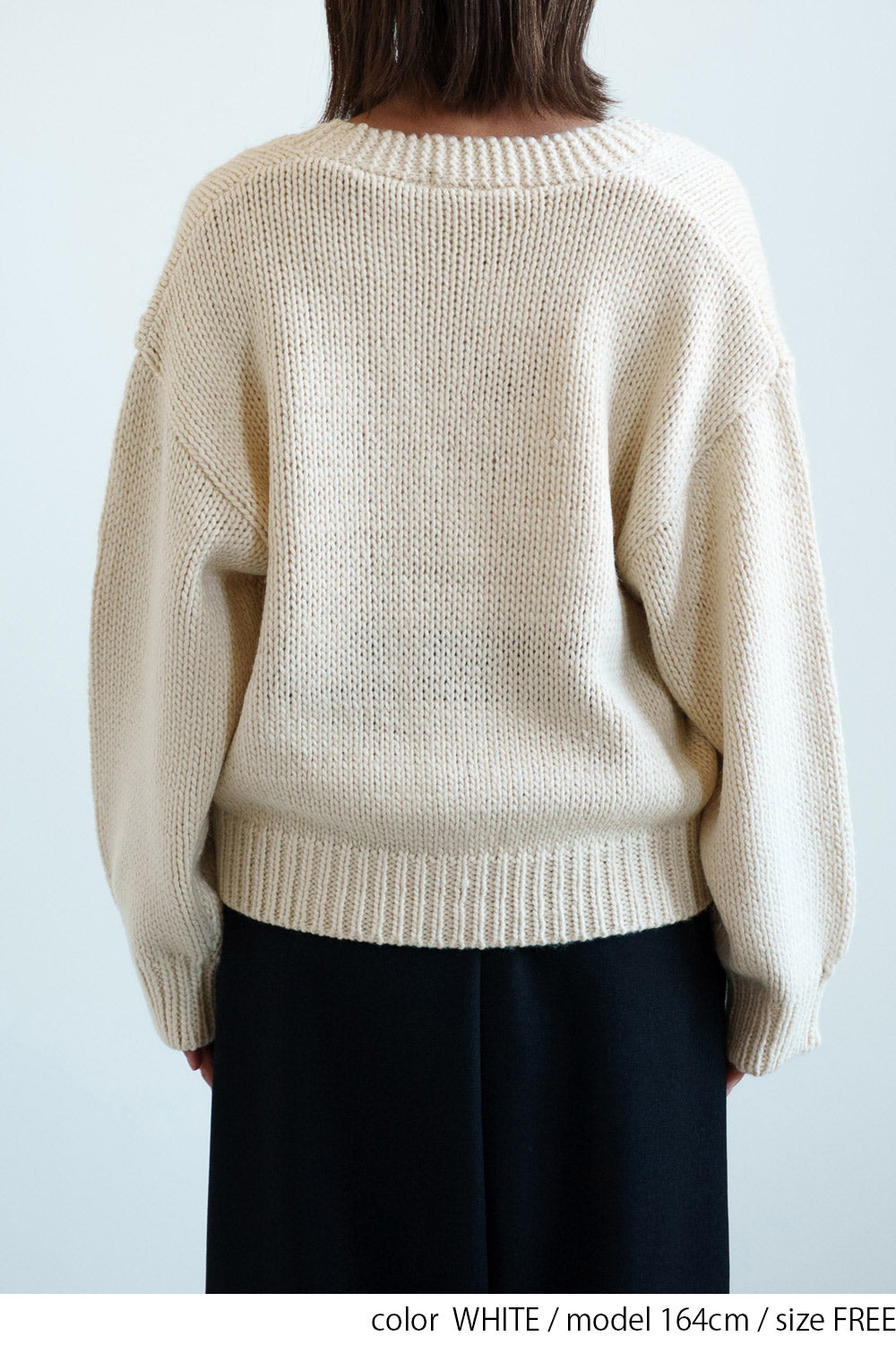 ≪SALE≫Roving Knit V-Neck Cardigan