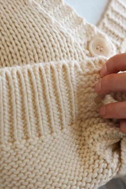 ≪SALE≫Roving Knit V-Neck Cardigan