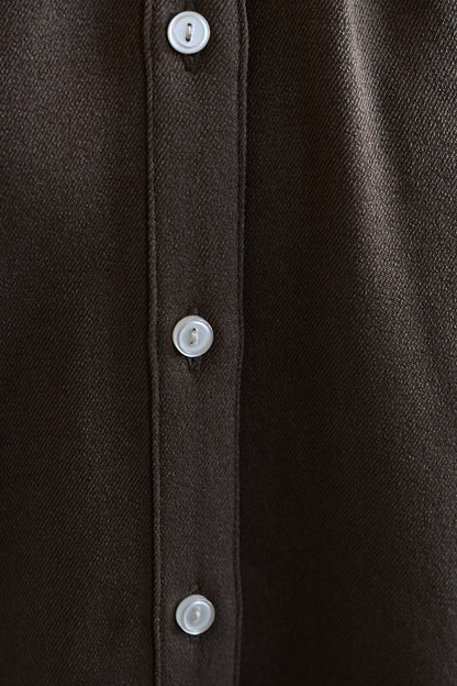 ≪SALE≫Warm Back Shirring Tunic