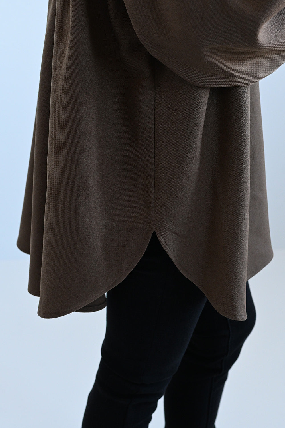 ≪SALE≫Warm Back Shirring Tunic