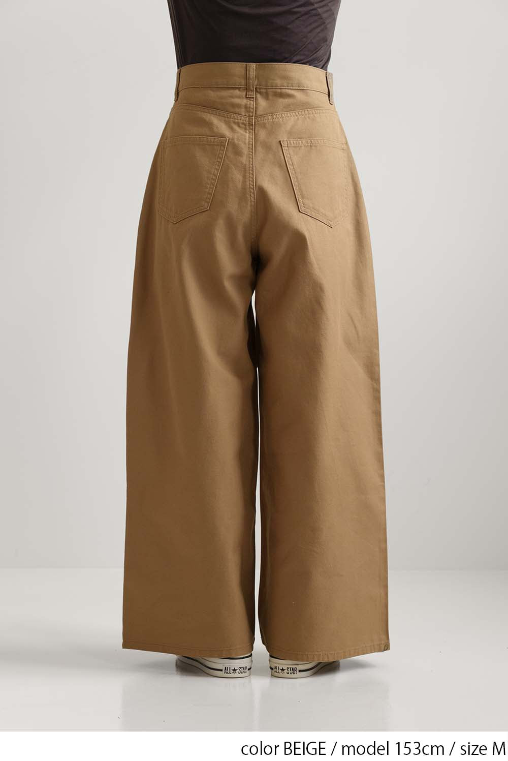 ≪SALE≫Wide Tuck Baggy Pants